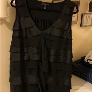 Alfani black dressy blouse